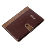 Записная книжка с авторучкой, 15,0 см * 22,0 см, 7БЦ, Alingar, иск. кожа, клапан на кнопке, 80 л., клетка