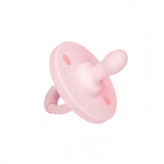 Пустышка Mibella Ортодонтическая силиконовая 0+ Пион