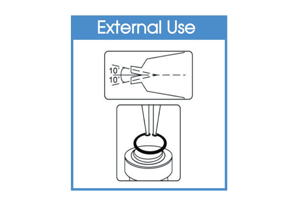 KING TONY (45115PP) Набор съемников для стопорных колец 267 мм, сменные насадки, кейс, 15 предметов