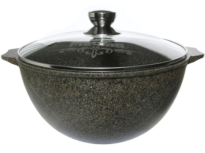 Казан 6л для плова Premium mokko