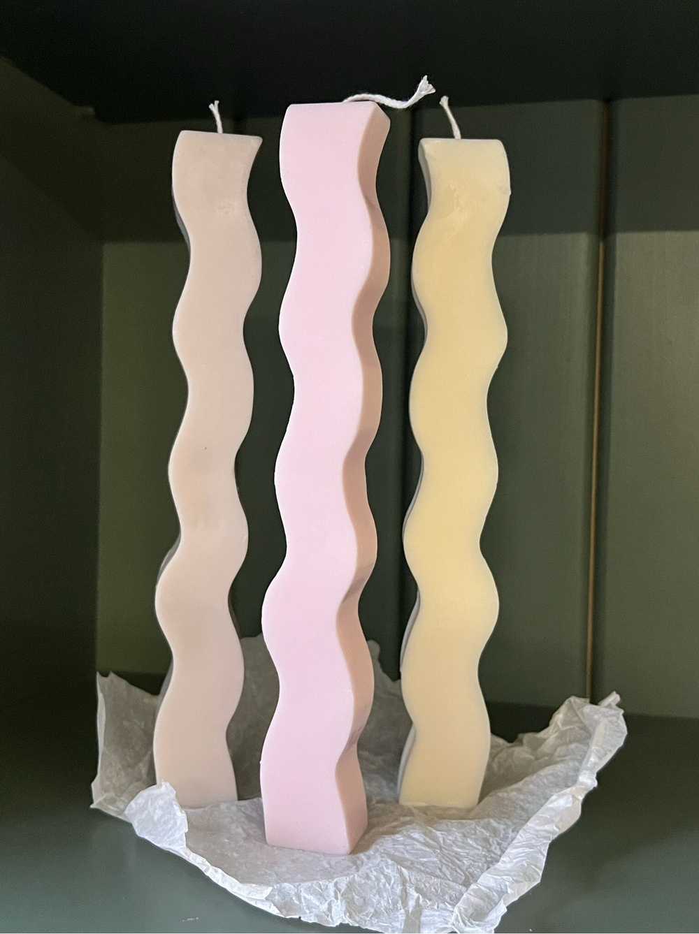 Свеча JIWA натуральная формовая “Ocean”