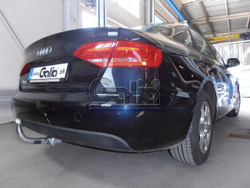 Фаркоп оцинкованный Galia A047C для Audi A4 B8 седан/универсал 2007-2015, Audi A4 Allroad 2009-, Audi A5 Sportback 2008-(паспорт и сертификат в комплекте)(без электрики)