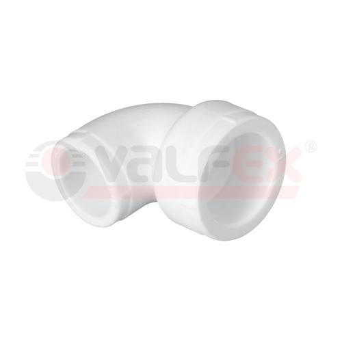 Угольник полипропиленовый PP-R переходной внутренняя пайка цвет белый VALFEX
