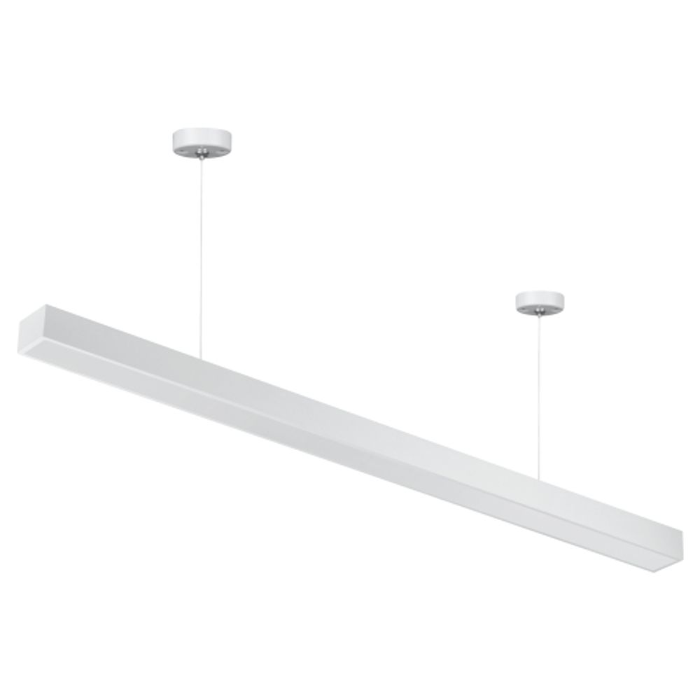 Светильник LED ЭРА Geometria SPO-116-W-40K-024 Block 24Вт 4000K 1900Лм IP40 1200х70х40 белый подвесной драйвер внутри | Декоративные светильники Geometria
