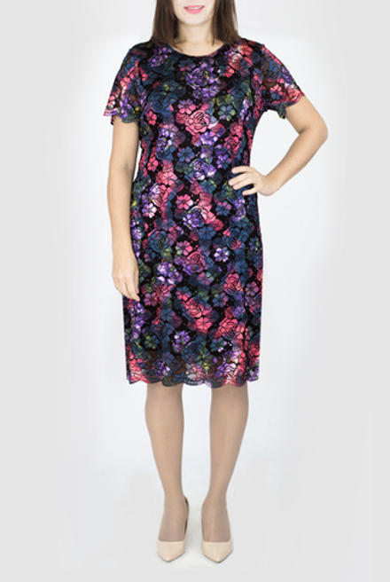 Нарядное платье 1503об, Сирен.цветок #312СЦ051503об