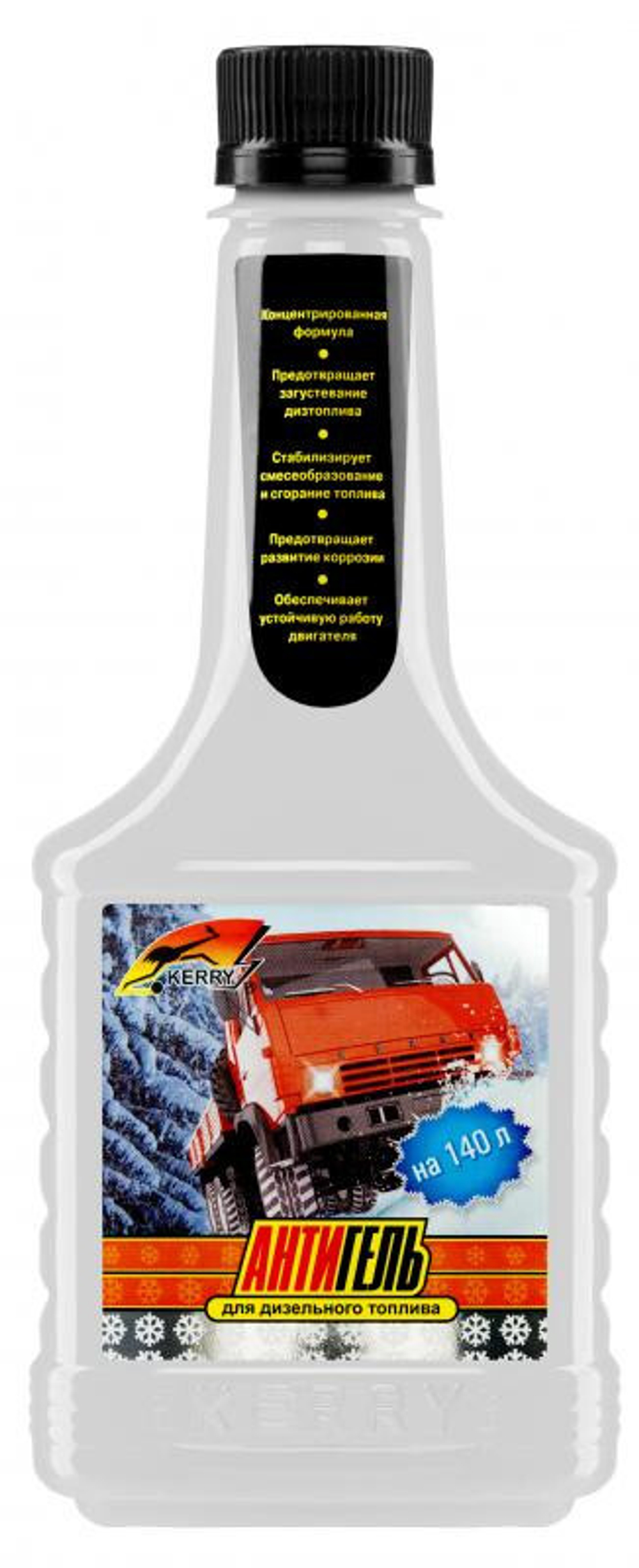 Антигель диз. топлива (на 80 л.) 355мл. KR-355 Kerry