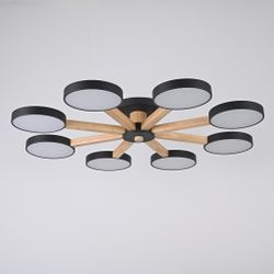 Потолочная Люстра Turna 8 Black By Imperiumloft