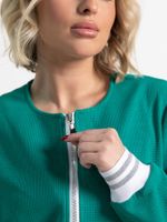 Бомбер Аланис (изумрудный) Б15407-7М LT Collection