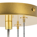 720802 Люстра SIENA 80х40W G9 ЗОЛОТО/БЕЛЫЙ