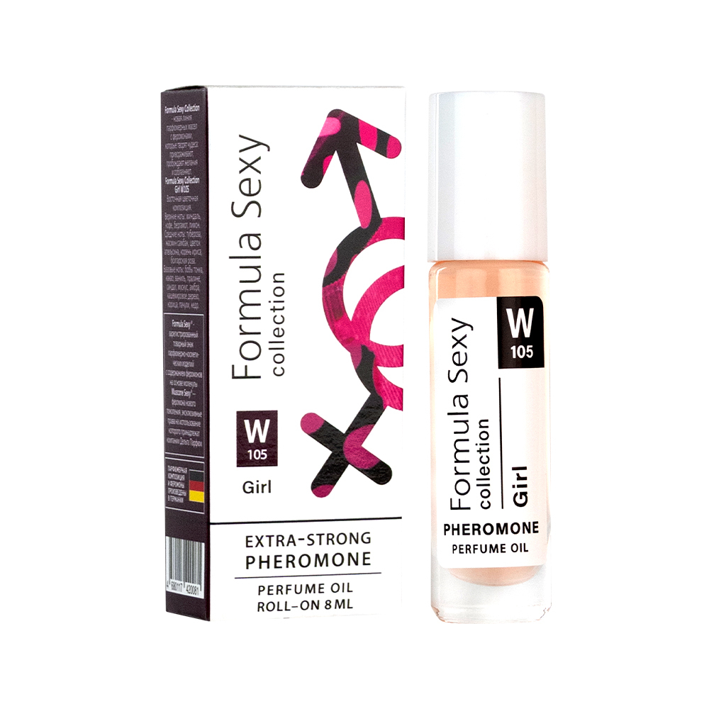 Парфюмерное масло с феромонами Formula Sexy Collection Girl W105 (Формула Секси Коллекшн Гёл W105) – 8ml for women