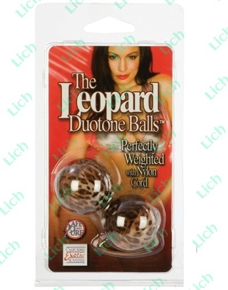 Леопардовые вагинальные шарики DUOTONE BALLS
