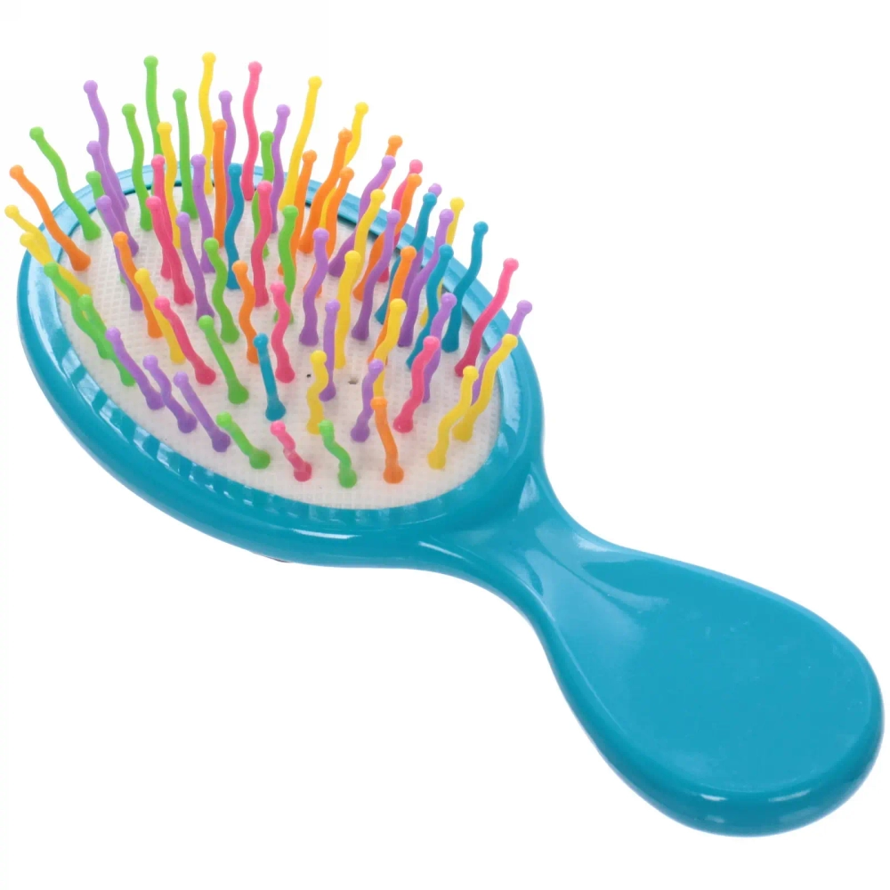 Расчёска массажная детская «Little darling - Мишка», цвет микс, 14*5,8см