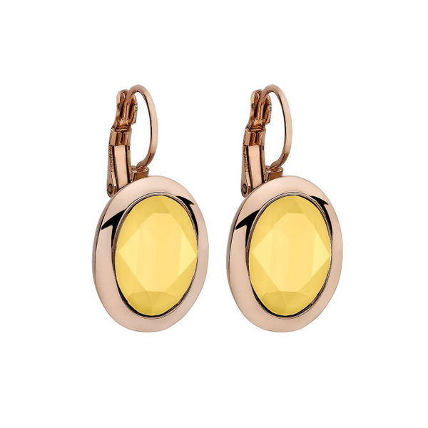 Серьги Qudo Tivola Buttercup 303161 BR/RG
