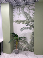 Озеленение искусственной зеленью офиса компании «Profcosmo»