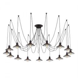 Citilux Эдисон CL451152 Люстра паук Венге