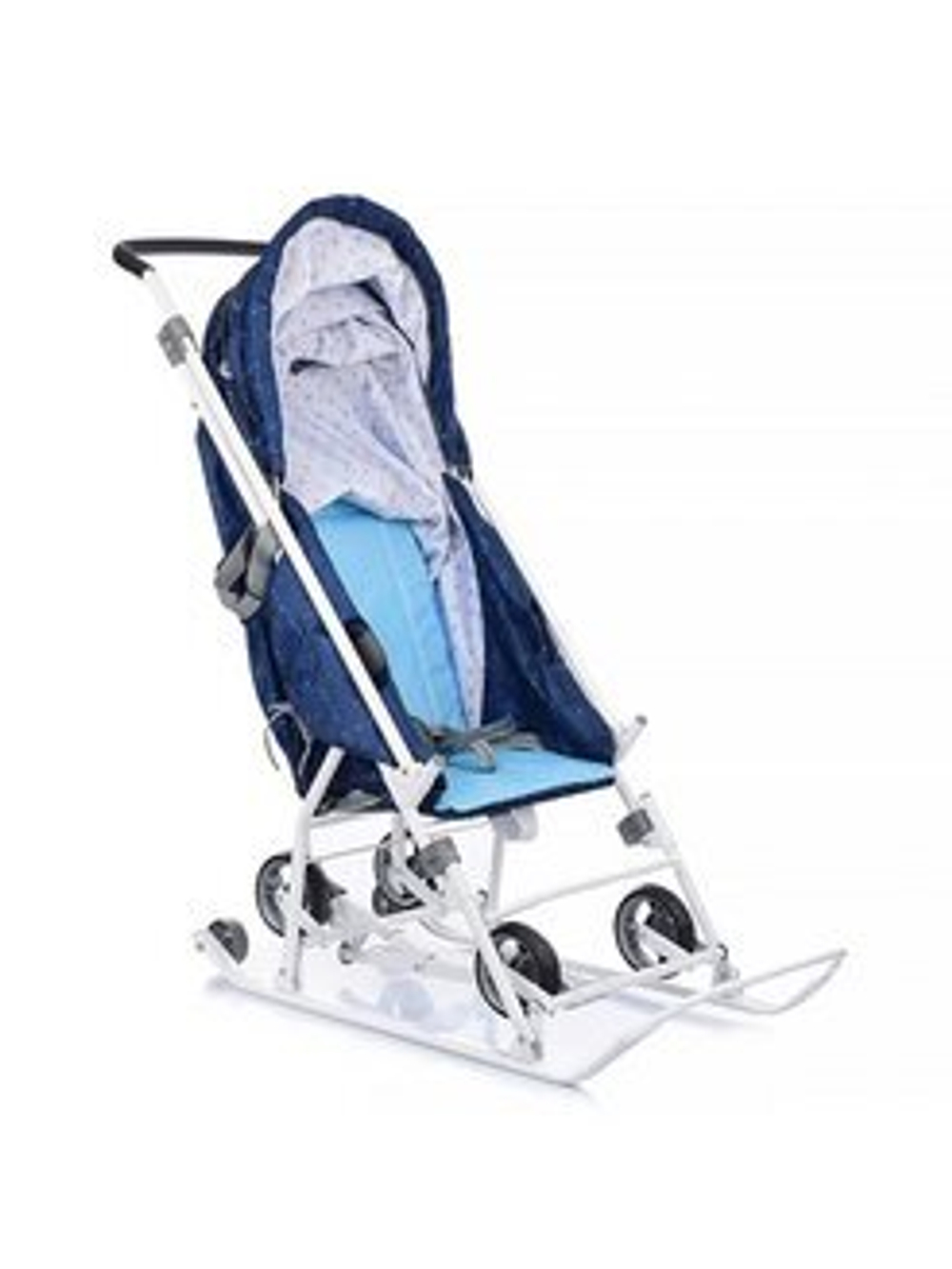 Коляска комбинированная (санки - коляска) «Наши детки 3-1К» северный (арт. НДТ3-1К/1)