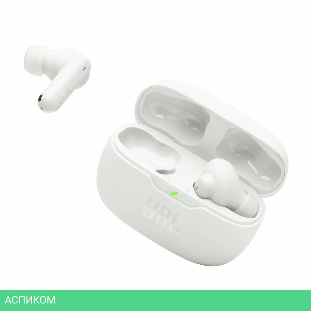 Наушники JBL Wave Beam 2 белый (JBLWBEAM2WHT)