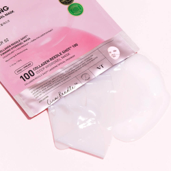 VT Cosmetics Collagen Reedle Shot 100 2 Step Hydrogel Mask двухфазная гидрогелевая маска с коллагеном