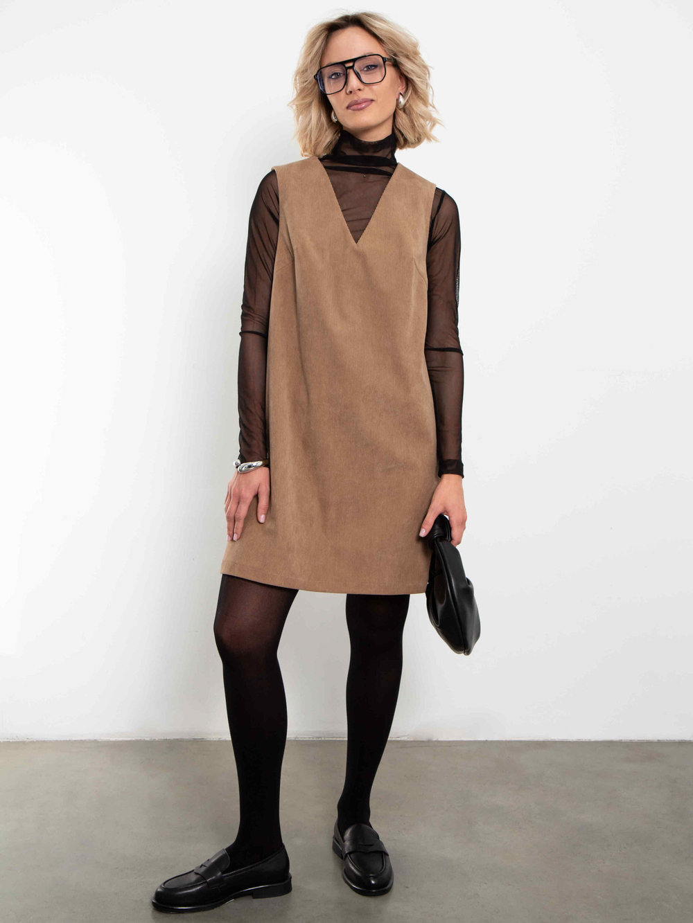 Сарафан из вельвета Притяжение