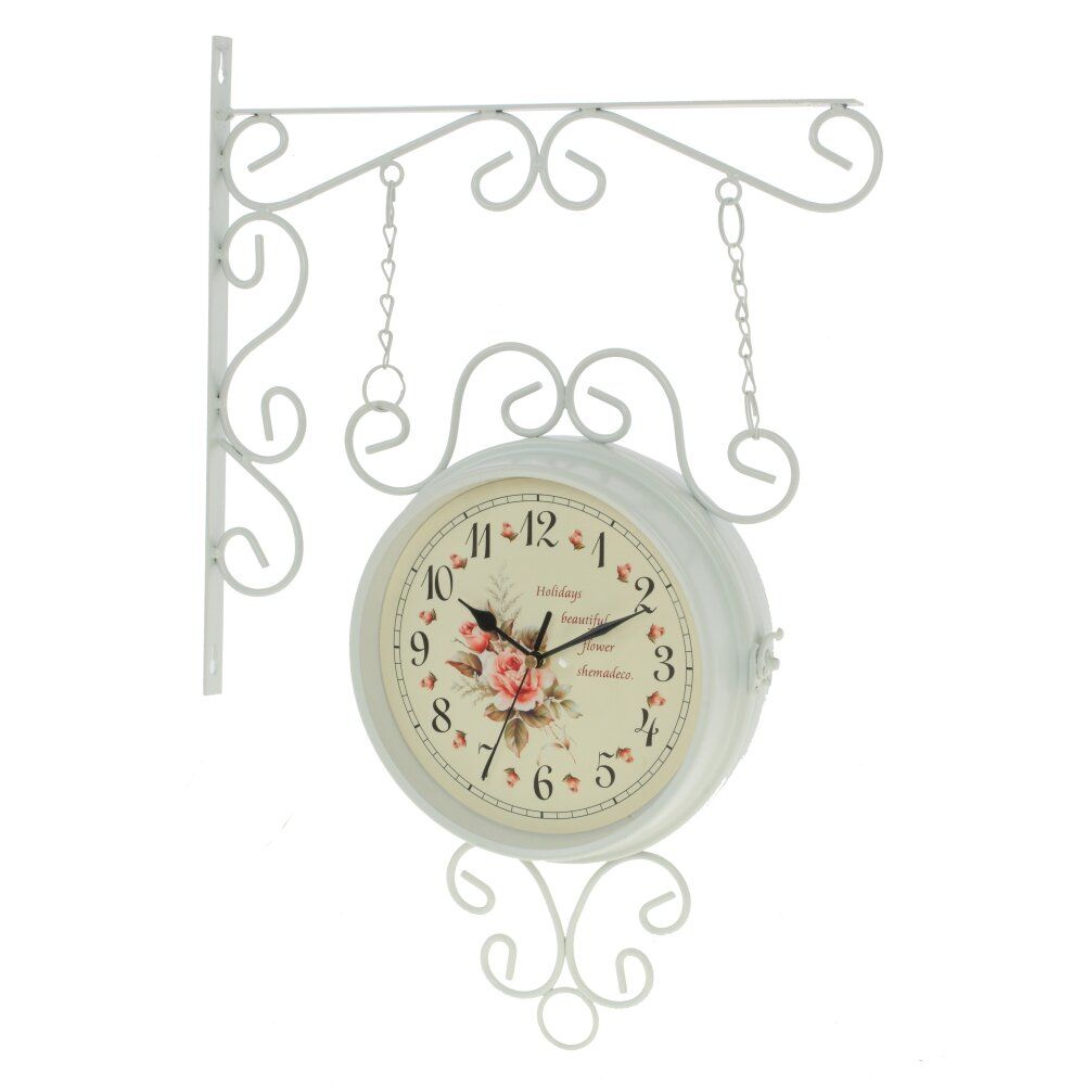 GAEM Часы настенные декоративные двусторонние, L37 W9 H52 см, (2xАА не прилаг.)