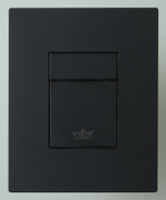 Кнопка ПНЕВМА. для инсталляции с КВАД клав.  ▊ (ЧЕРНЫЙ)  ViEiR  (20/1шт)