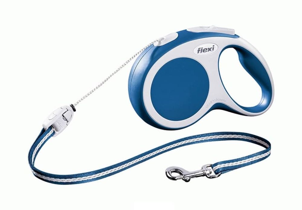 FLEXI рулетка Vario LONG S (до 12 кг) трос 8 м синяя FLEXI рулетка Vario LONG S (до 12 кг) трос 8 м синяя