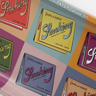 Лоток "Smoking" Metal Limited Edition Warhol 20x29.5см