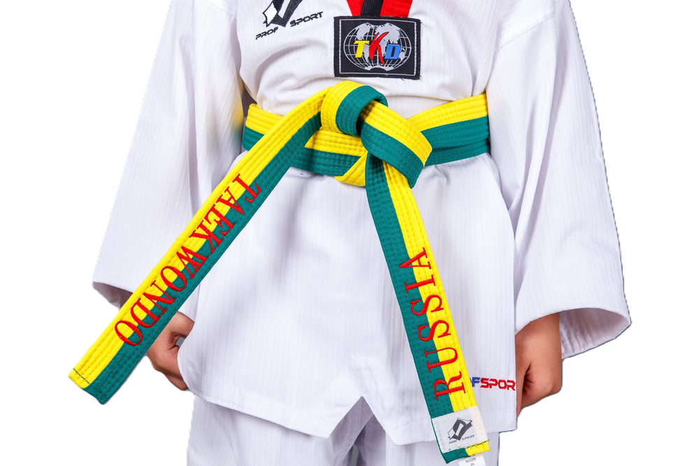 Пояс для тхэквондо ProfSport с вышивкой
