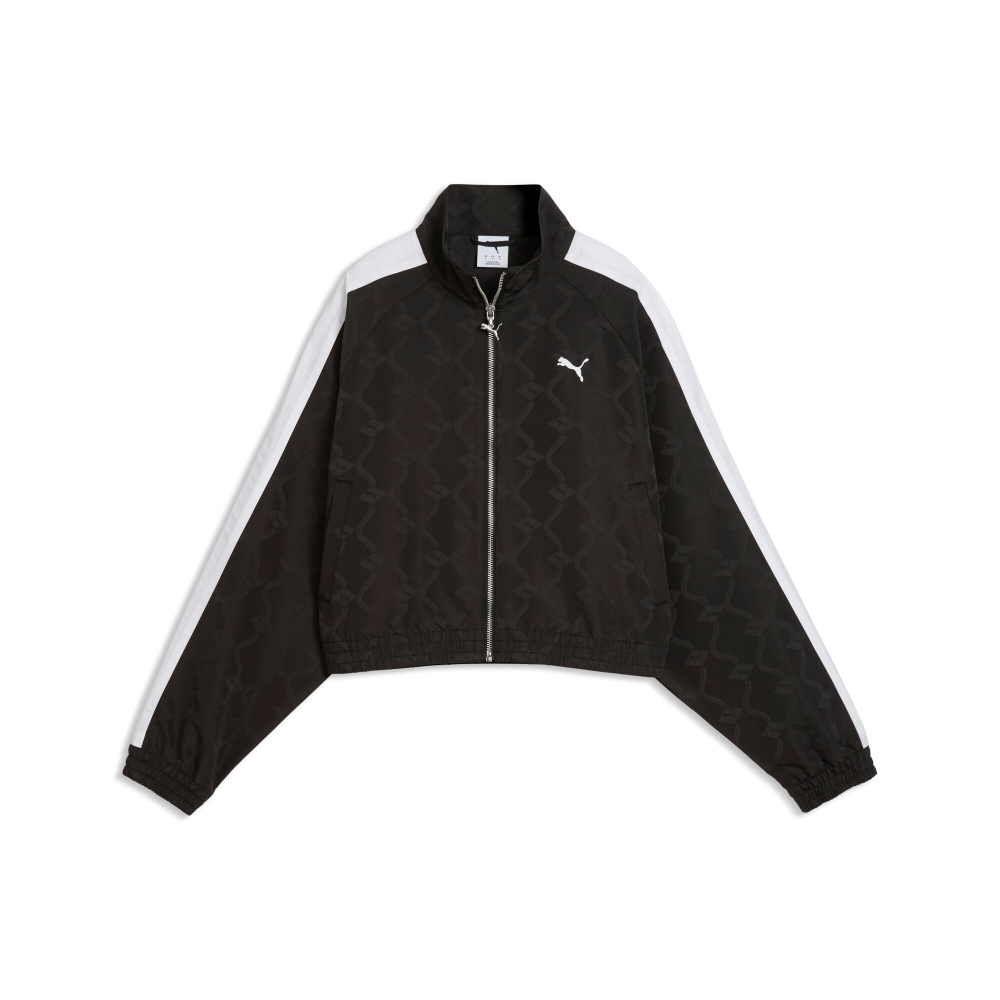 Ветровка женская PUMA T7 Jacquarded Woven Relaxed Track Jacket