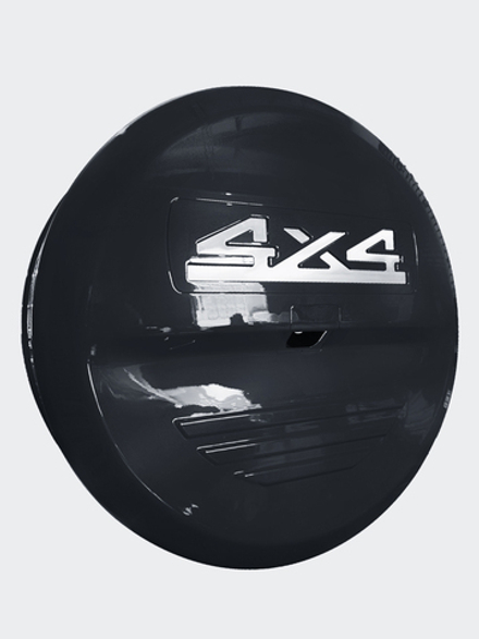 Чехол запаски жесткий Tank 300 чёрный глянец