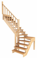 Лестница на второй этаж К-031м/2 Левая