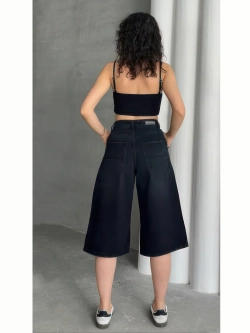 Шорты джинсовые удлиненные Багги baggy