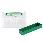 Контейнер для аптечки с вкладышем 0,8л.Аптечка Дорожная 170*108*78