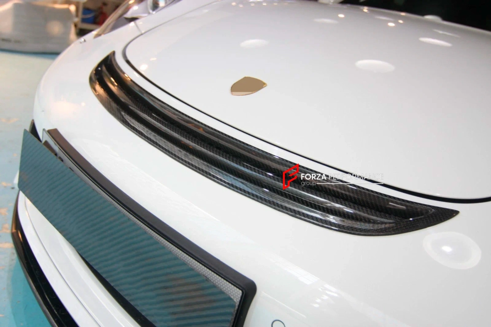 Карбоновая решетка воздухозаборника переднего бампера для PORSCHE 911 991.1 CARRERA S 2011–2017