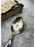 Чайная ложка Крестник