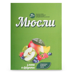 Батончик мюсли EFFORT Muesli МИКС земляника / малина / манго / черника / яблоко и злаки 25шт