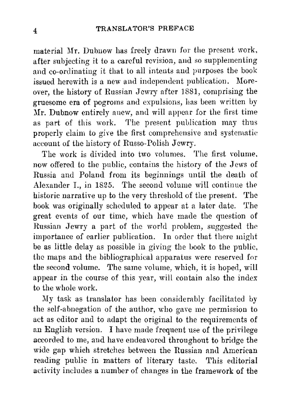 History of the Jews in Russia and Poland, from the earliest times until the present day. Vol. 1 | Dubnow Simon