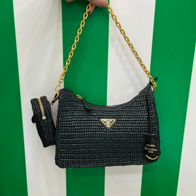 Prada Re-Edition 2005 Crochet Bag