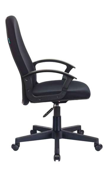 Кресло руководителя Бюрократ CH-808LT черный 3C11 крестов. пластик