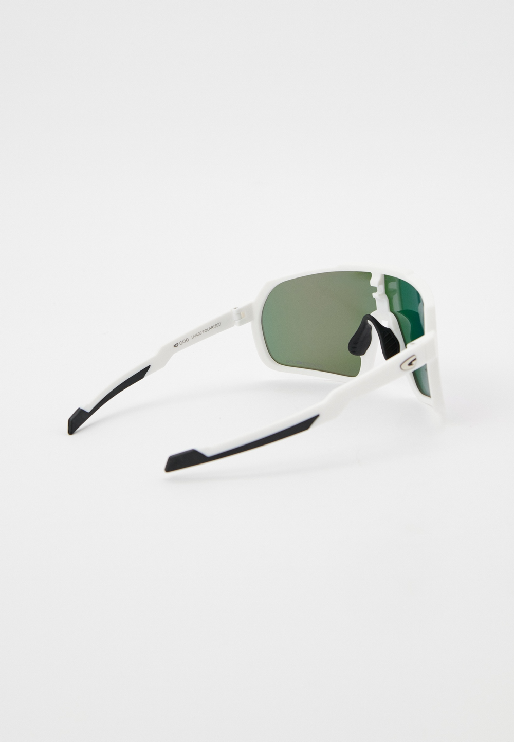 Спортивные очки GOG Okeanos / Matt White-Black / Polarized Purple-Green Lens