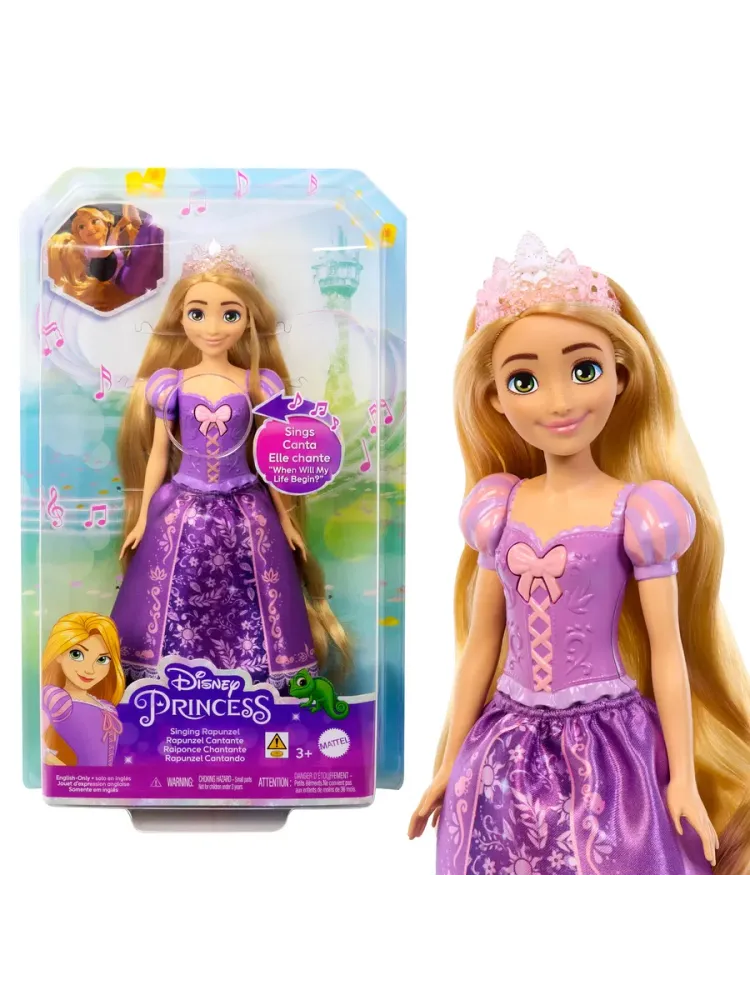 Кукла Mattel Принцессы Дисней Поющая Рапунцель HPD41