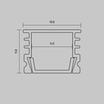 Профиль Led Strip 631012