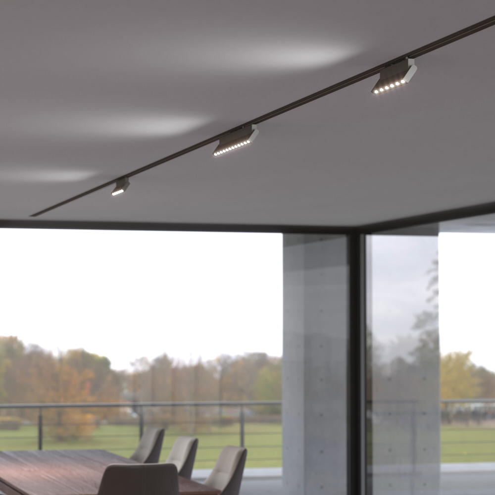 Трековый светодиодный светильник Garda Белый 20W 4200K (85018/01)