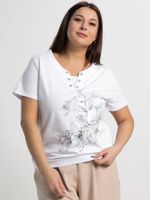 Блуза Кэмерон (белый) Б15357-20М LT Collection