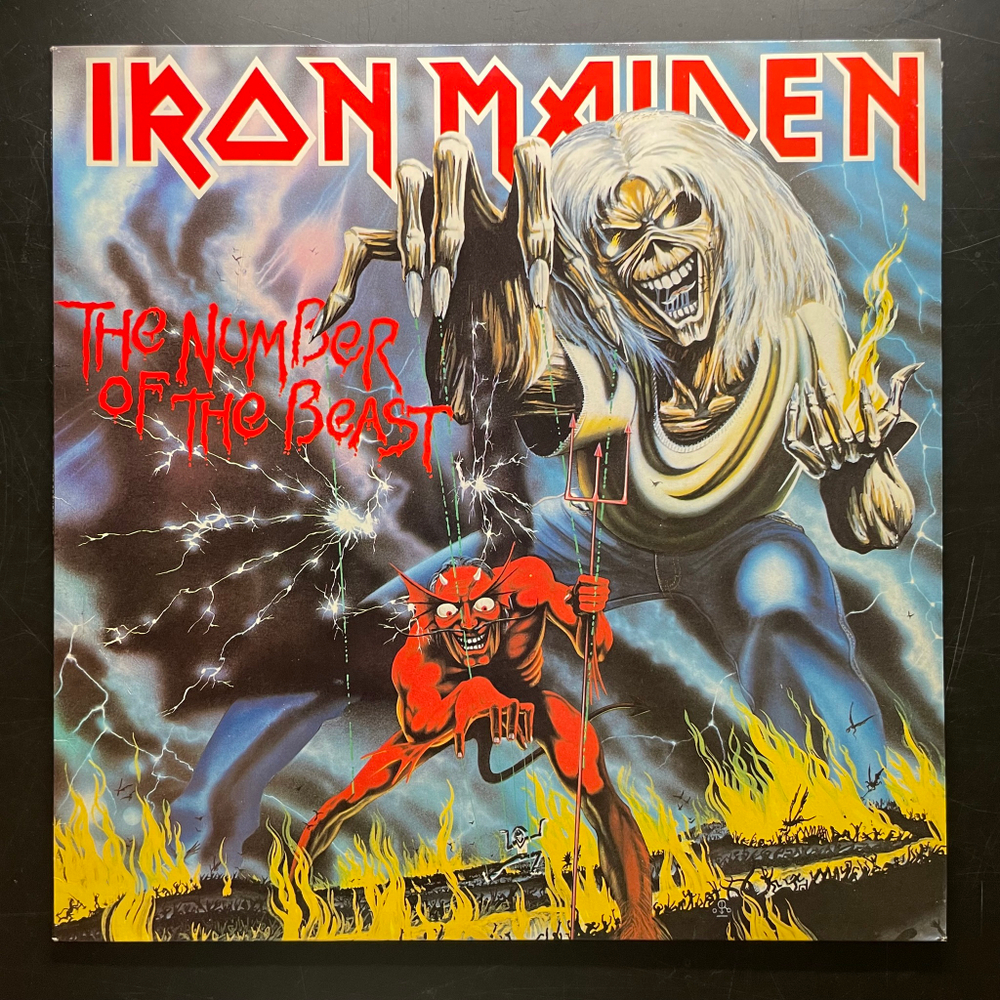 Iron Maiden ‎– The Number Of The Beast (Европа 1982г.)