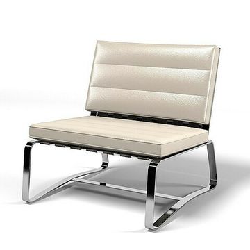 кресло delaunay armchair (кожа) (by Steel Arts)