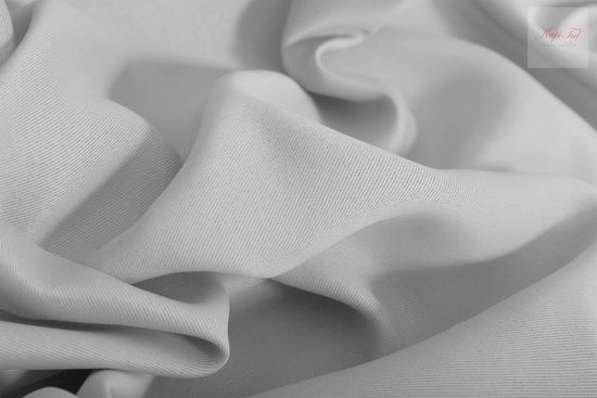 XL-Комплект штор блэкаут (светло-серый) и вуаль (белый)