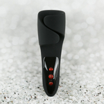 Черный вибромастурбатор с пульсацией Apollo (Цвет: черный)