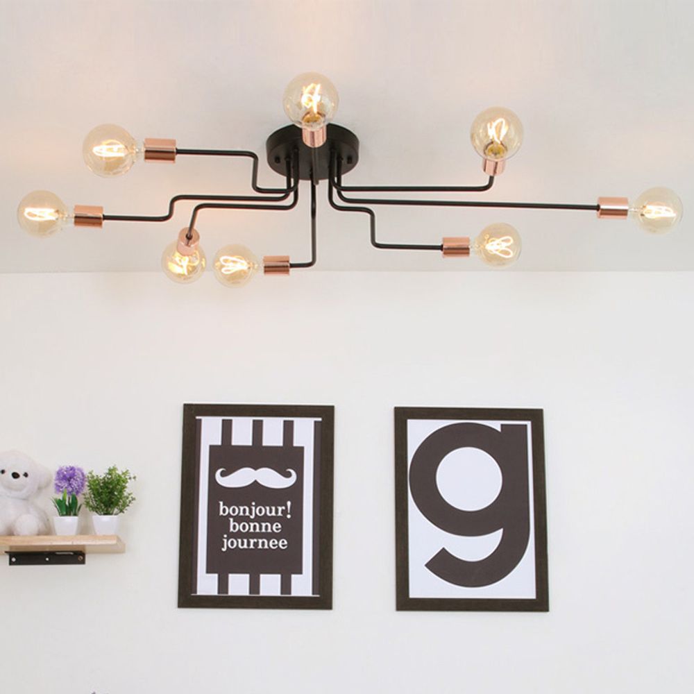 Потолочная Люстра Scheme Gold By Imperiumloft