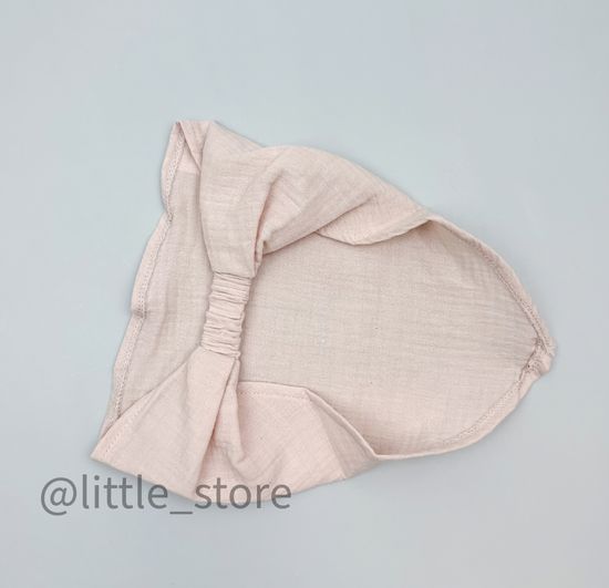 Косынка муслиновая, Бежевая пудра